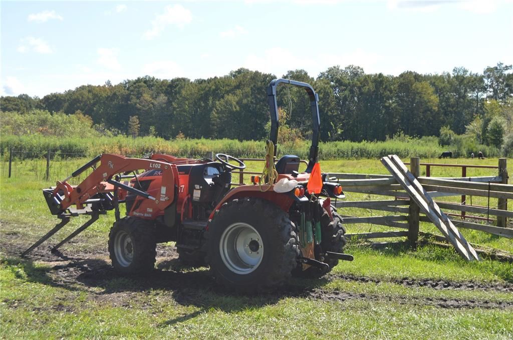 Tractor included in Purchase