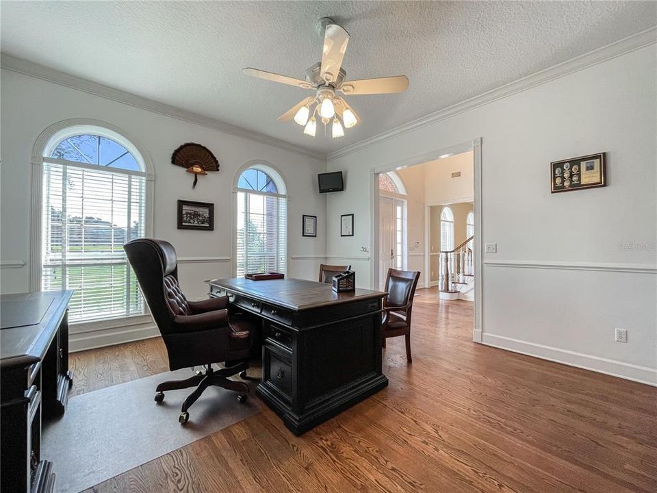 Looking into foyer