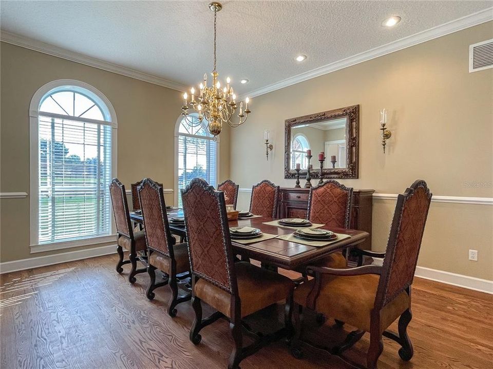 Elegant formal dining room