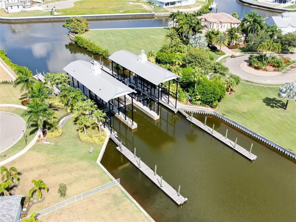 The 136 acre manmade lagoon is a mix of fresh water and salt water known as brackish water.  In the lagoon you can enjoy kayaking, fishing and paddle boarding.  On the left hand side of the lift there is a kayak launch, and jet skies can pass as well.