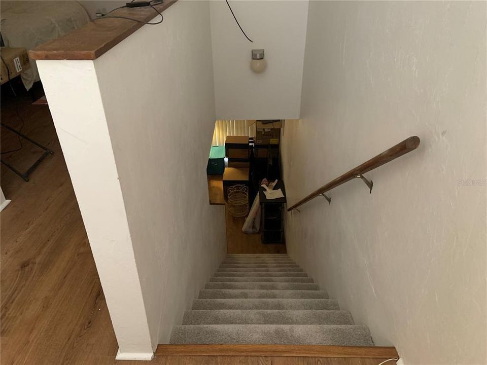 Brand new carpet on Stairs