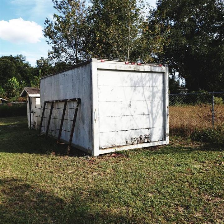 STORAGE CONTAINER 16' X 7.5' INCLUDED