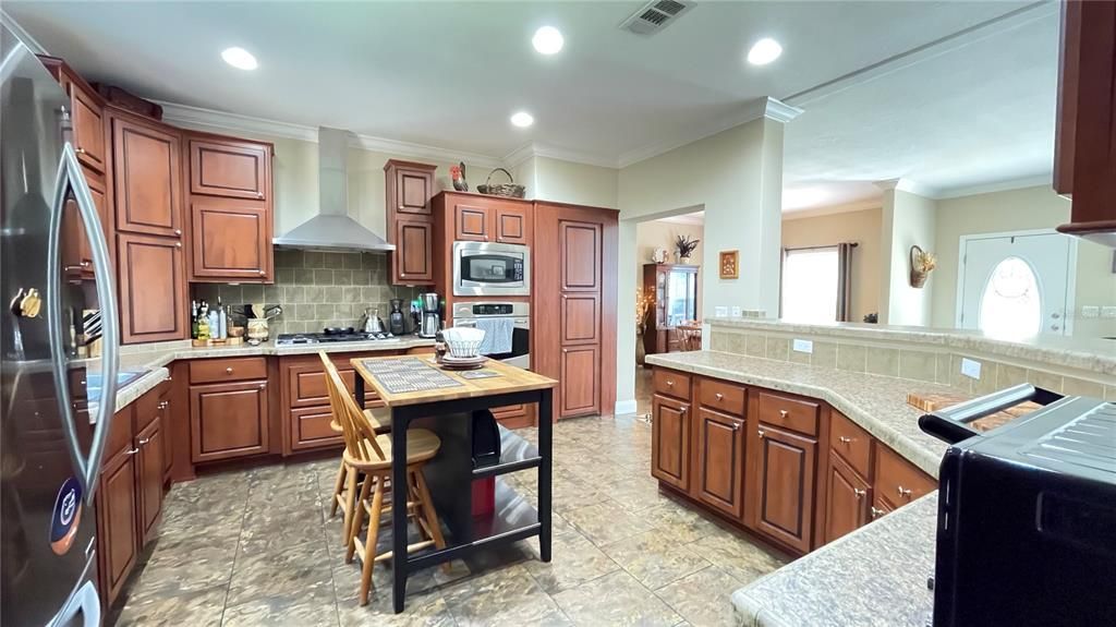 Kitchen from laundry room