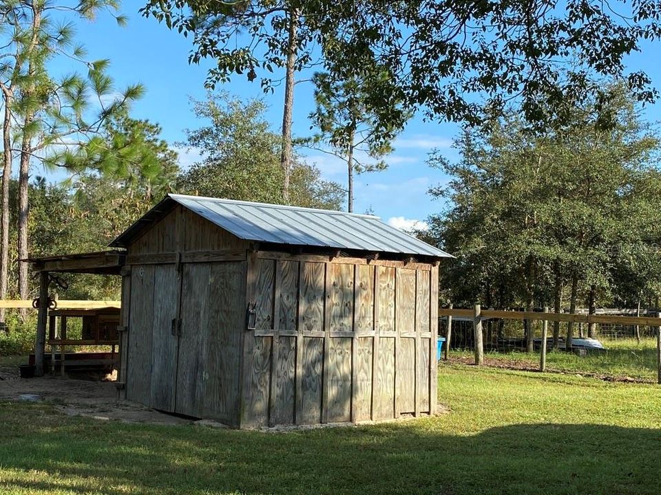 STORAGE SHED