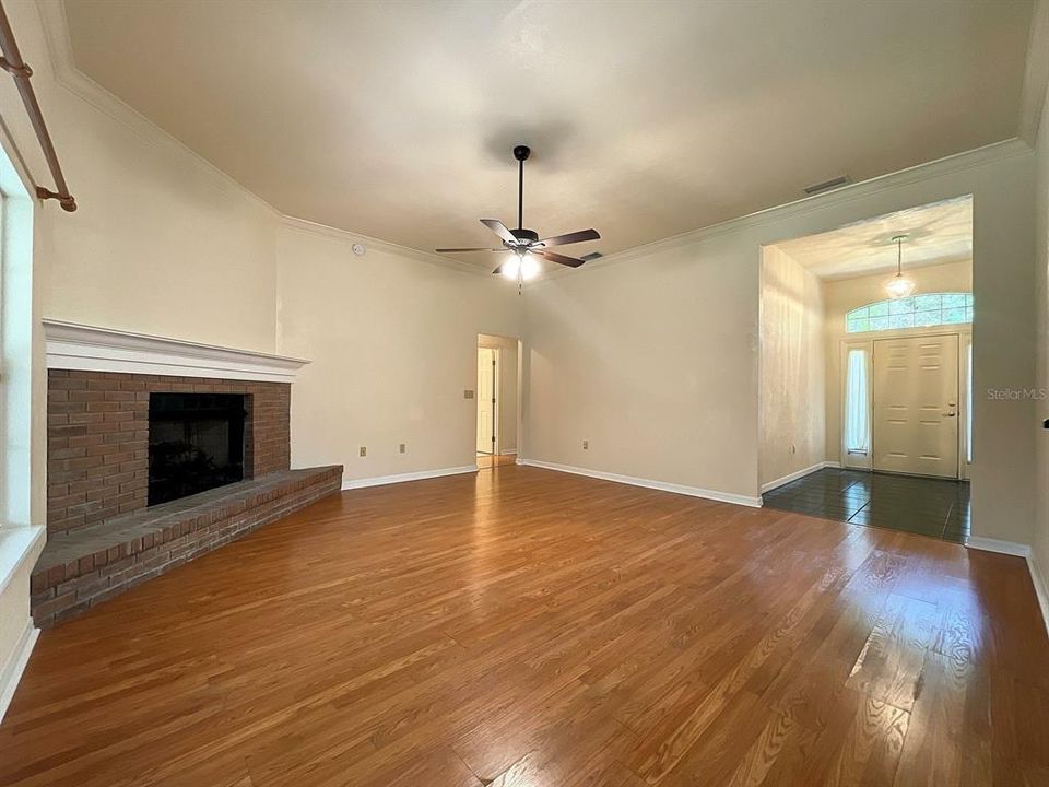 Livingroom And Foyer seen at right