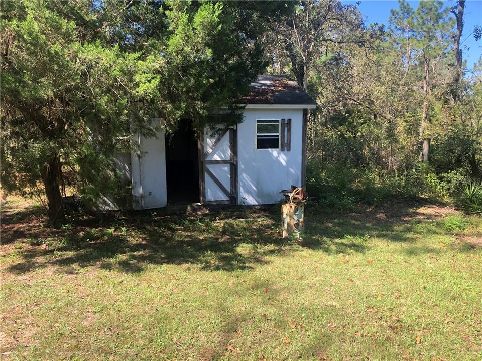 Smaller shed