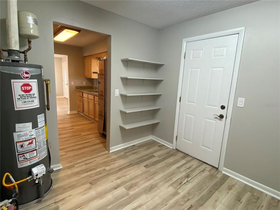 Mud Room / Laundry off the Kitchen