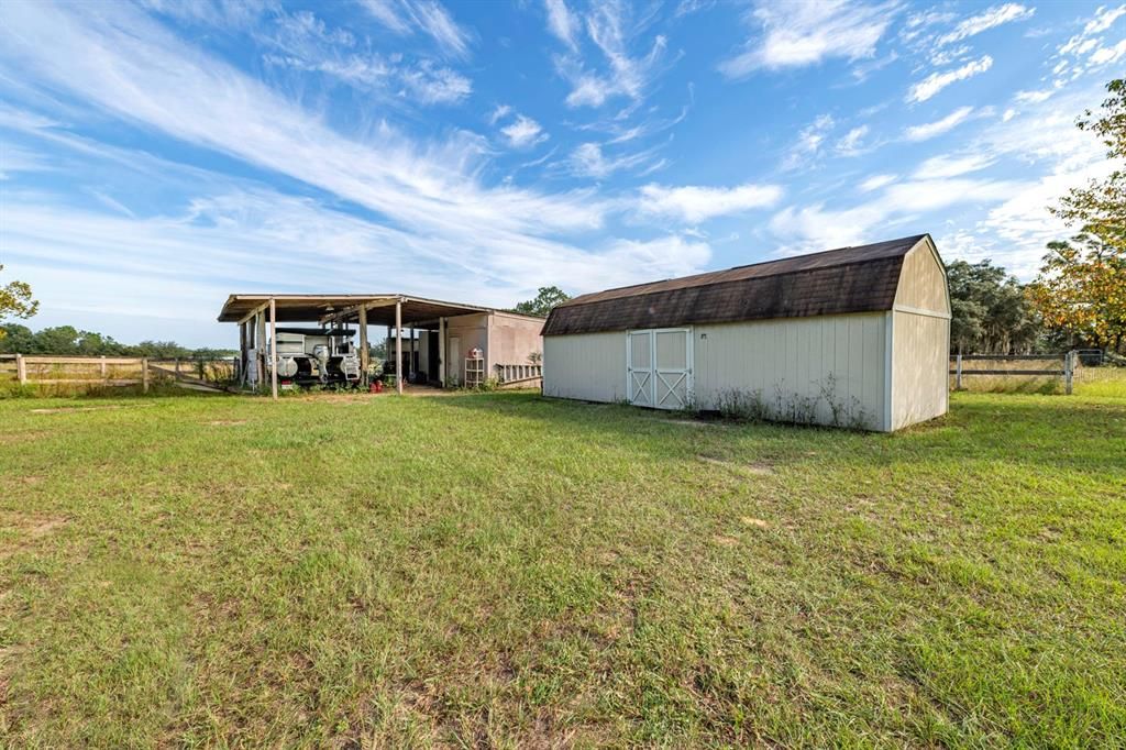 Barn & additional Storage building