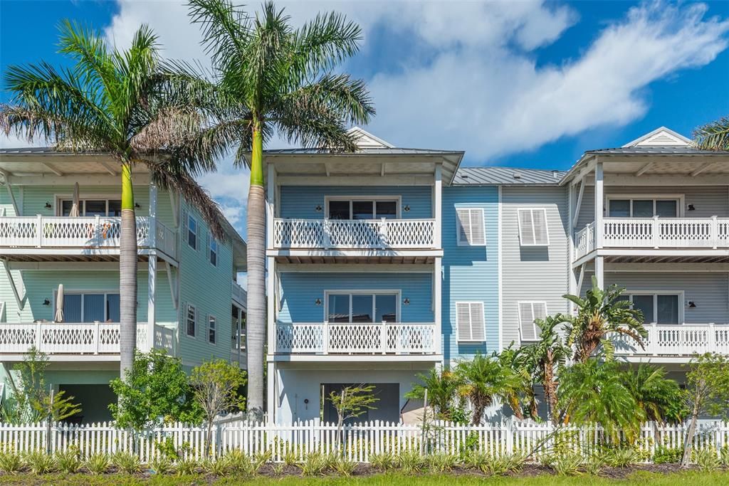 Front of Unit Facing Gulf Blvd