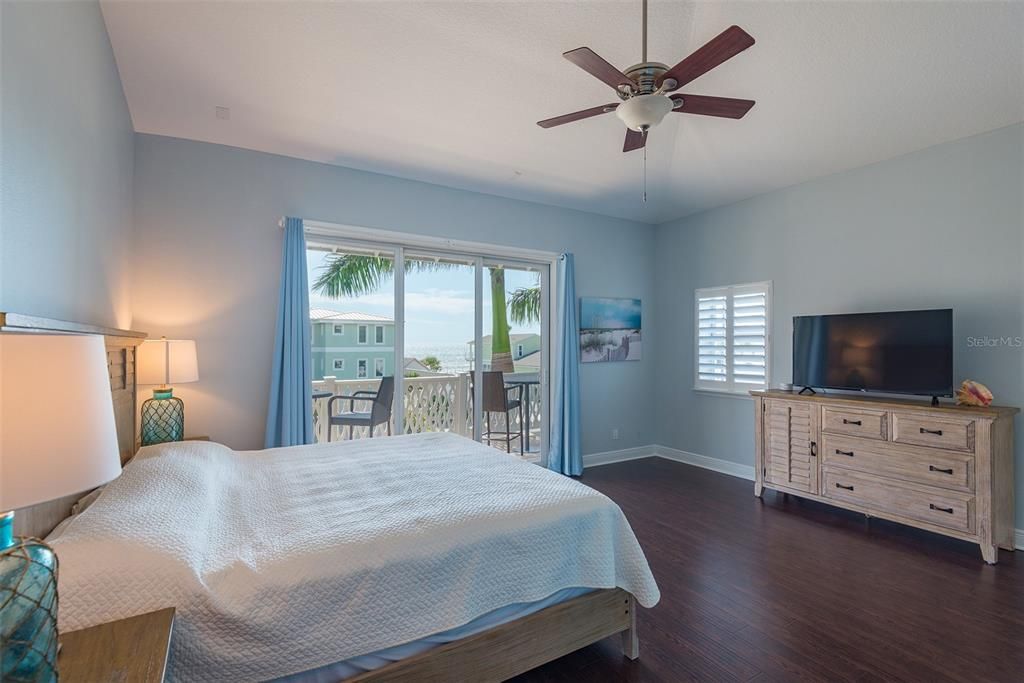 Master Bedroom with Ocean View of the Gulf