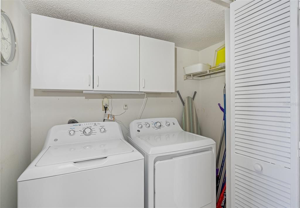 ... Laundry Off Kitchen. Room For Stackable or Side By Side.. Washer & Dryer Stay..