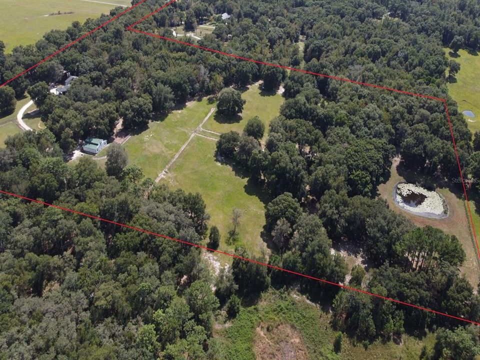 20 Acre aerial view