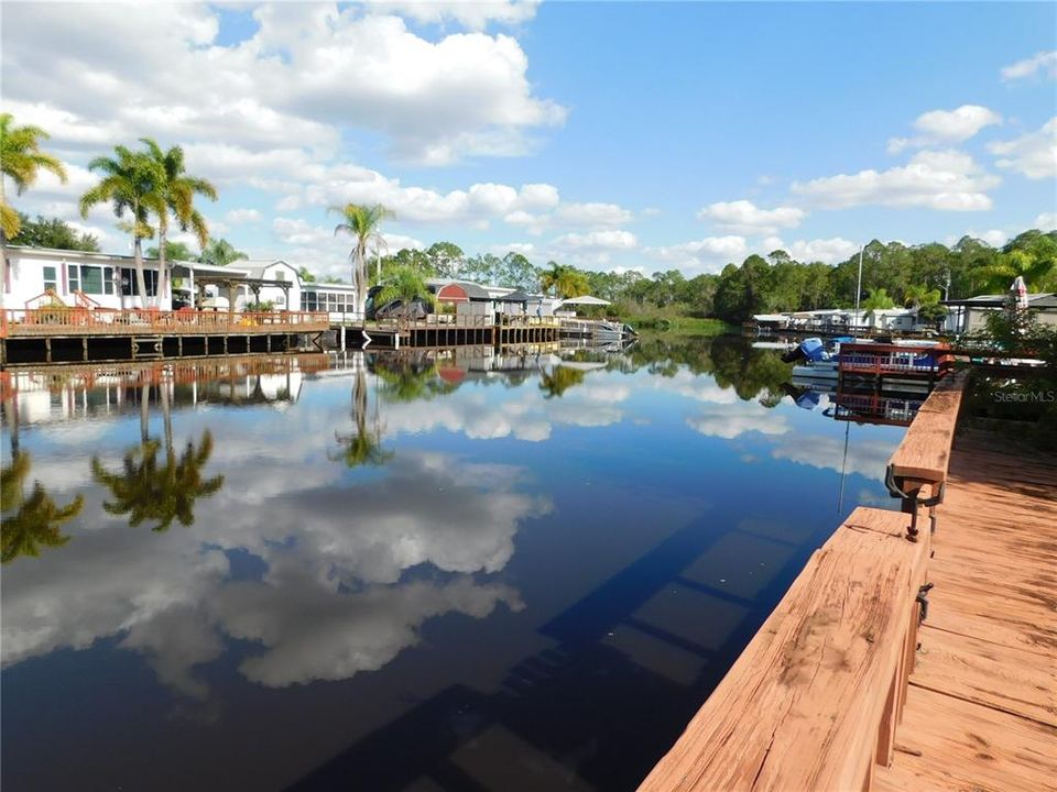 View from Dock