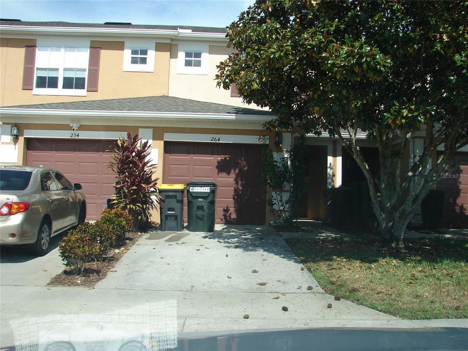 Front of Townhome