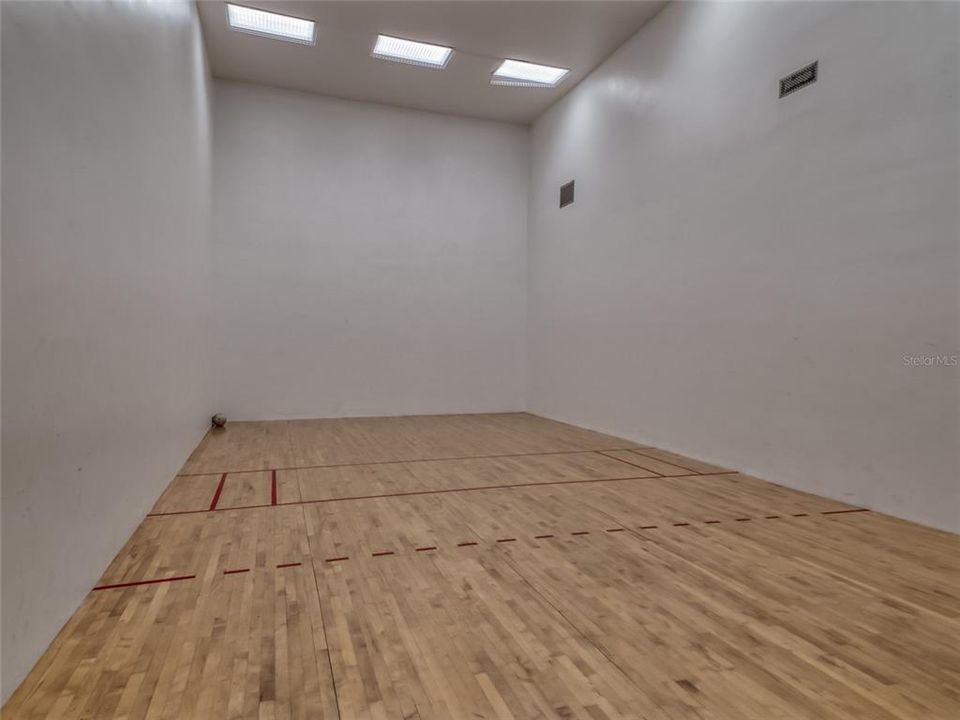 Indoor Racquetball Court