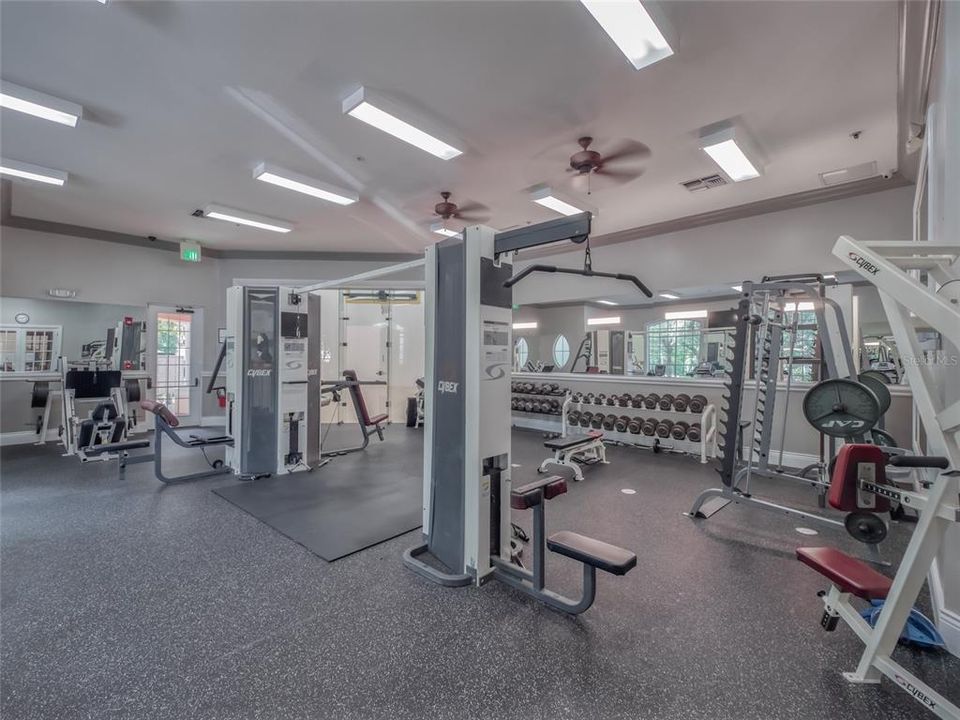 Well-equipped Fitness Center features something for everyone