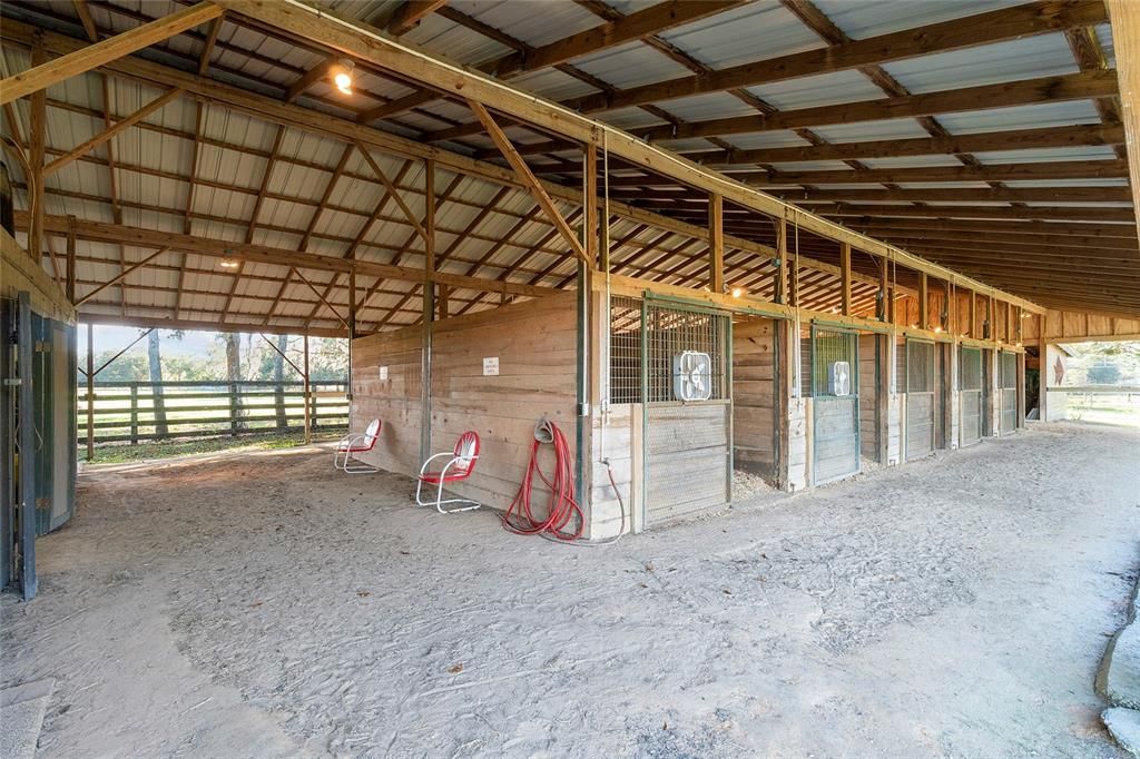 Interior of Barn