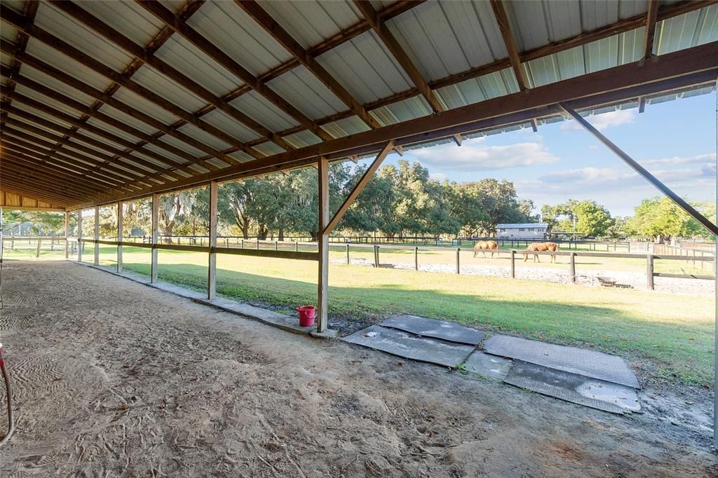 Back View of Barn