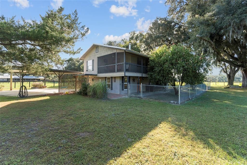 View of Back Yard