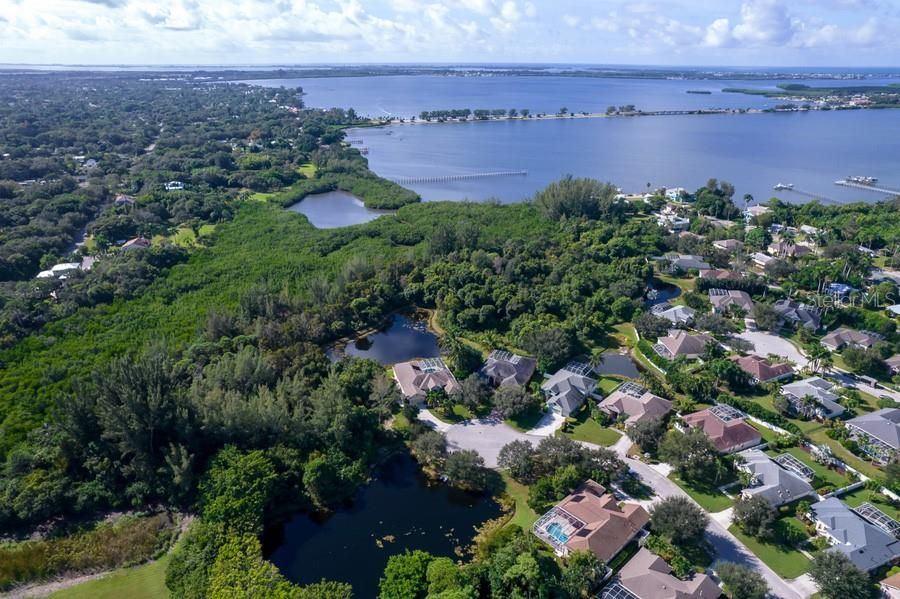 Woodland Park on Palma Sola Bay - surround yourself with nature.  Private lot near services and the beach.