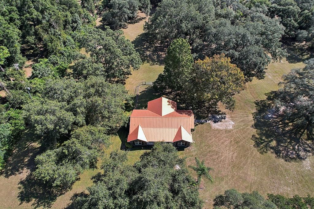 Aerial Photo of House