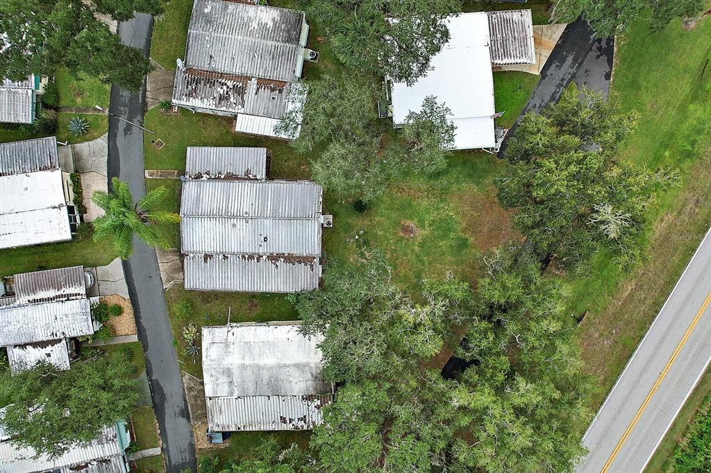 Drone View of lot below