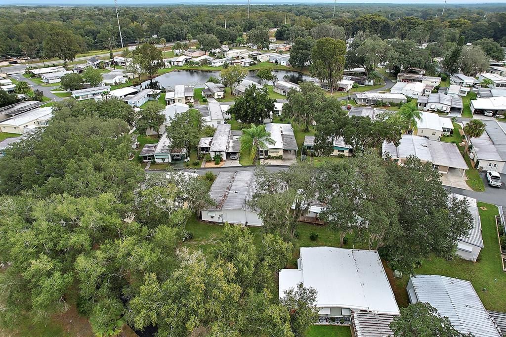 Drone View of Community