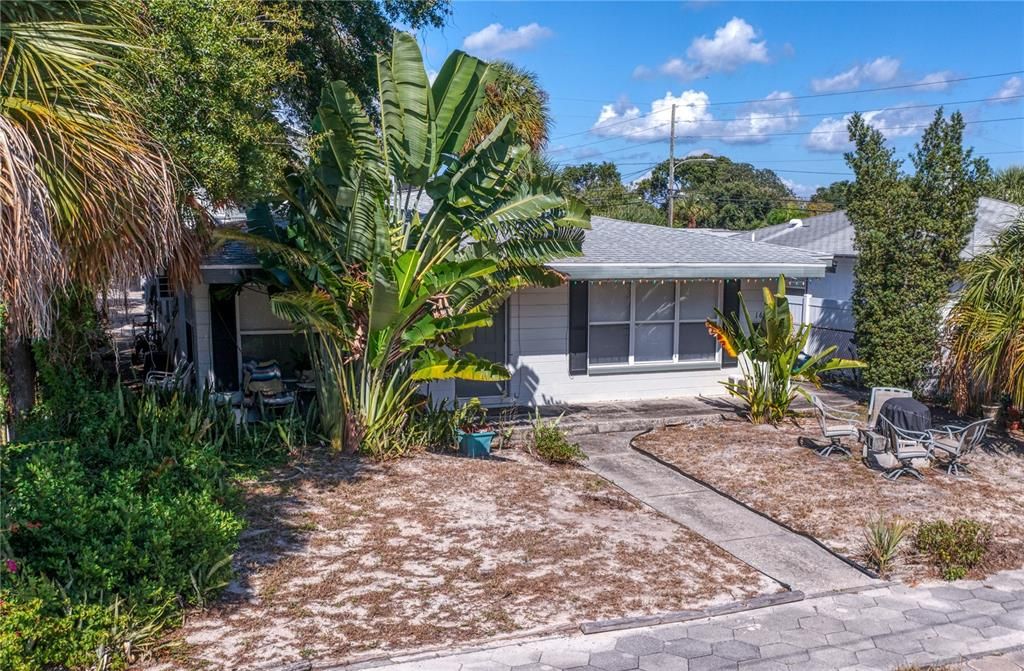 17th Ave SE St Pete Apartments – Building One – Duplex Fronting 17th Ave SE