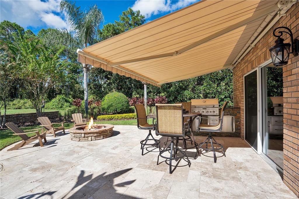 Covered patio