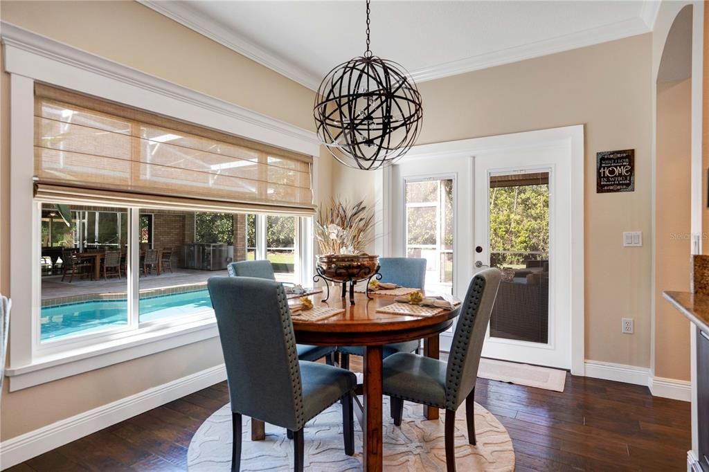 Breakfast room of kitchen