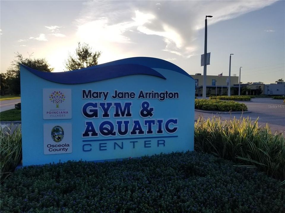 Aquatic center. Paid membership required.