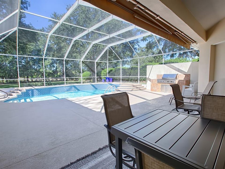 HUGE LANAI AND POOL DECK!  SO MUCH PRIVACY!