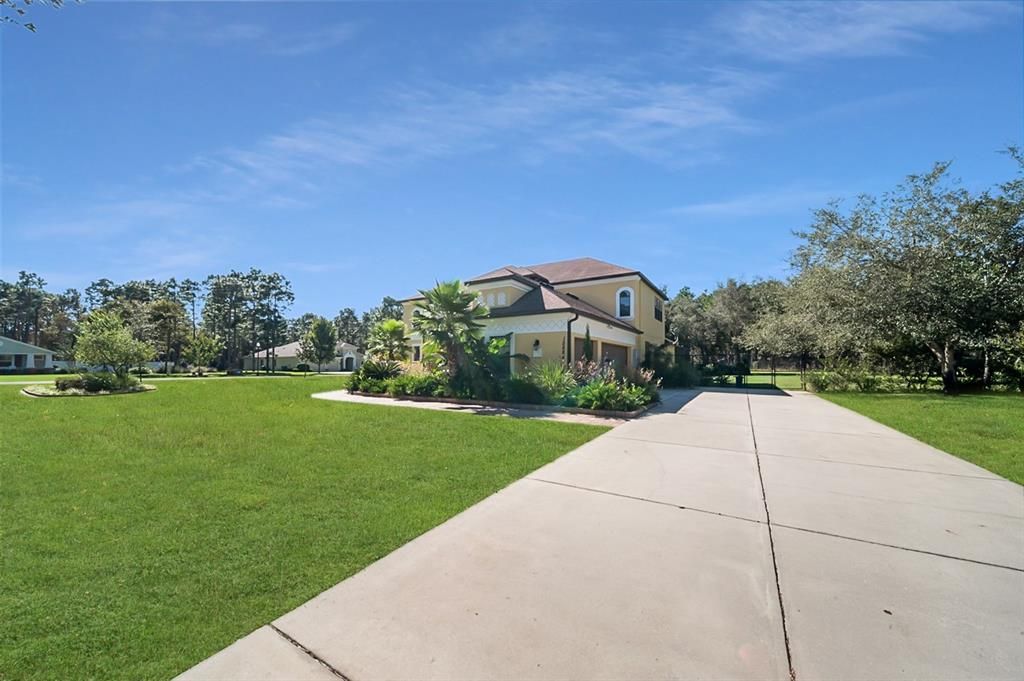 Front Of House - Driveway View