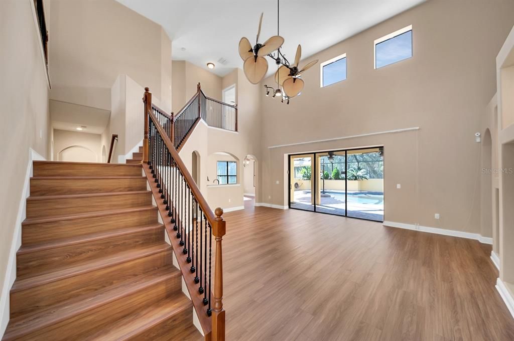 Family Room/Stairs