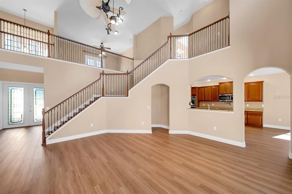 Family Room/Stairs