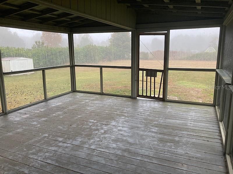 Screened Back Porch
