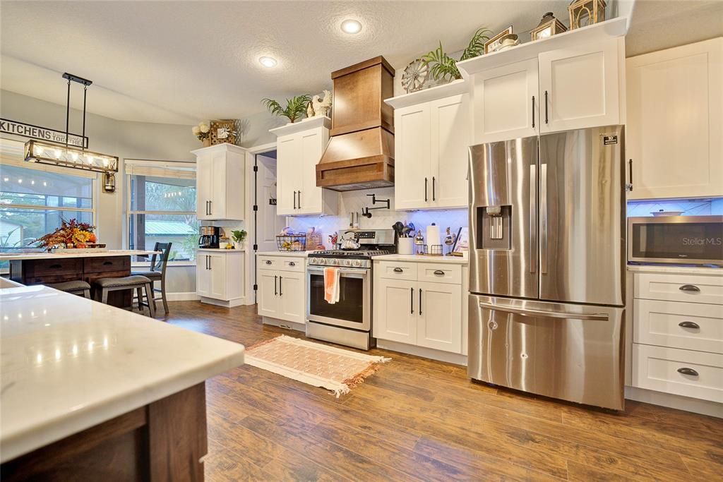 Newly remodeled kitchen