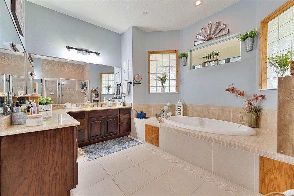 Master bathroom