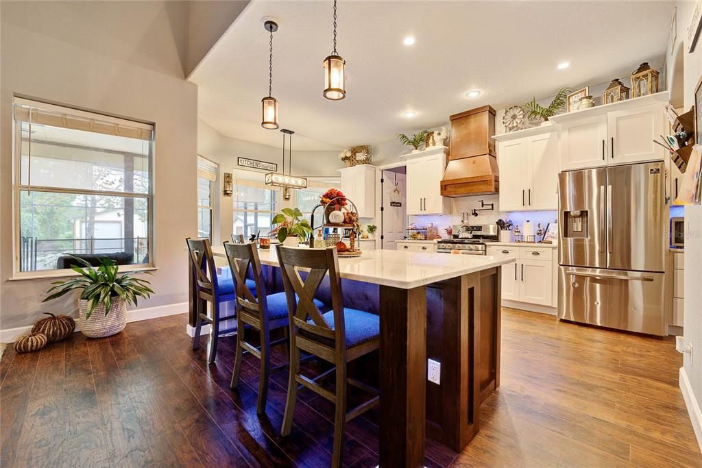 Newly remodeled kitchen