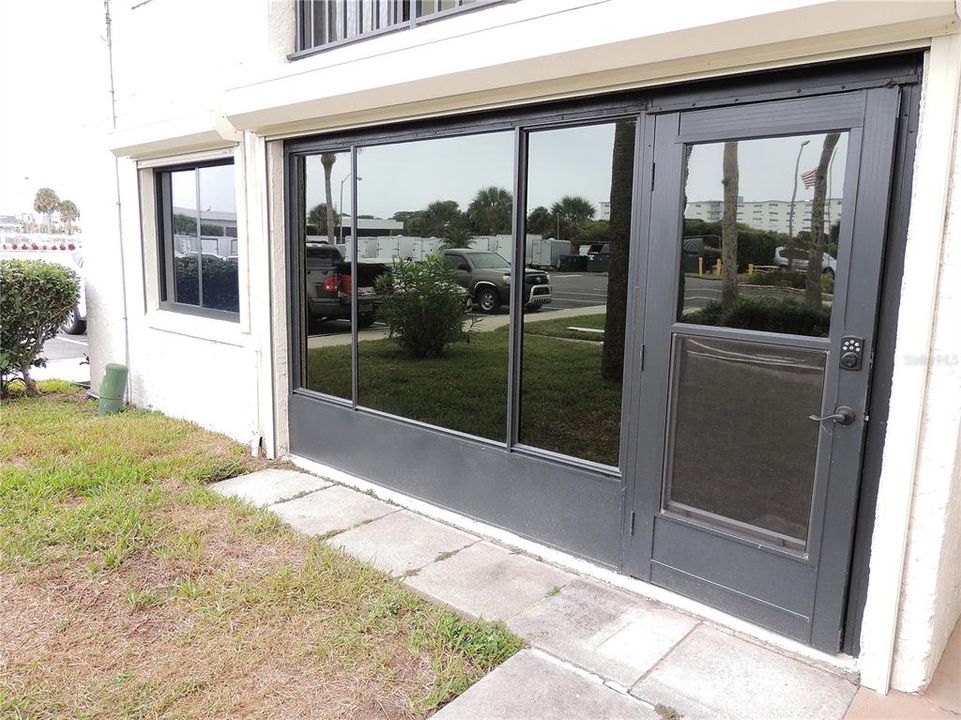 Roll Down Shutters On All Windows