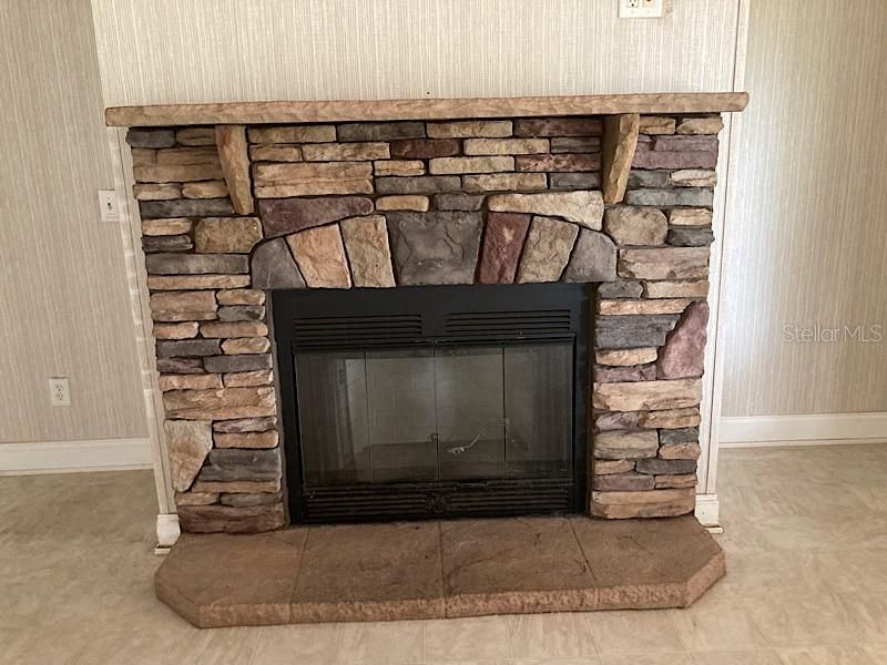 Fireplace in Living Room
