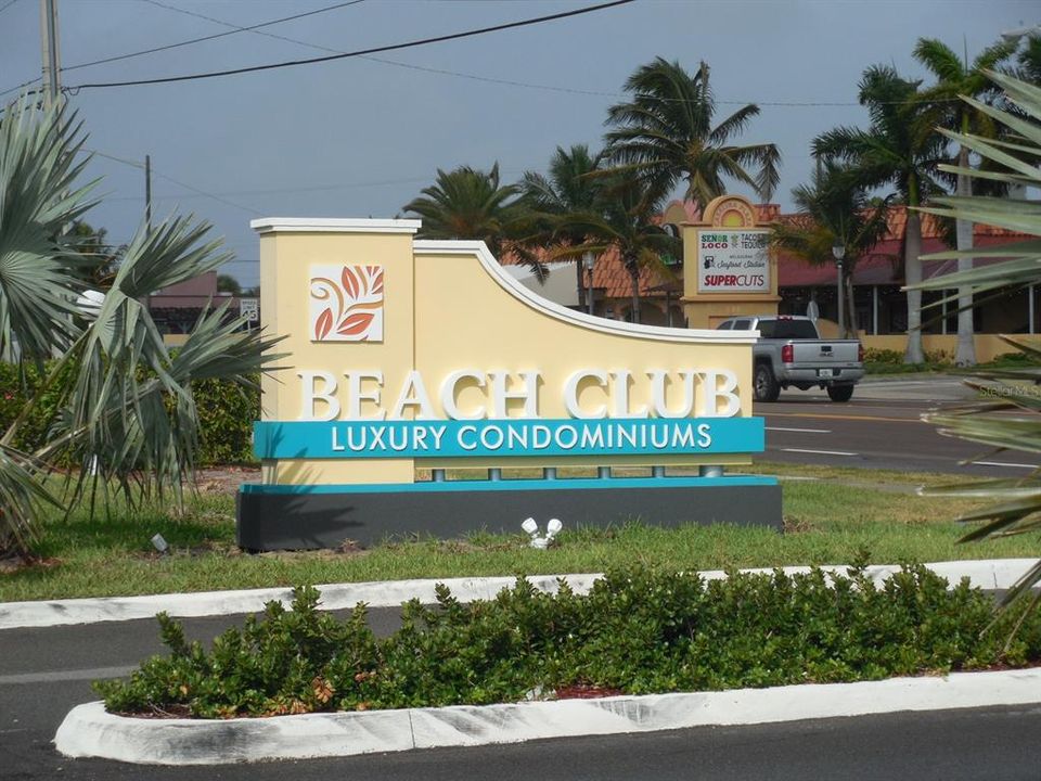 Beach Club Entrance