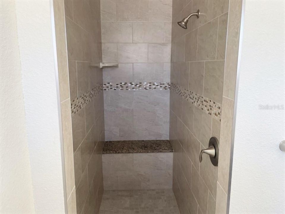 Walk-In Shower in Master Bathroom