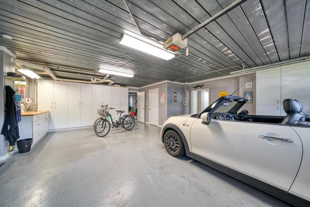 Left side garage back wall can be remove for tandem garage.