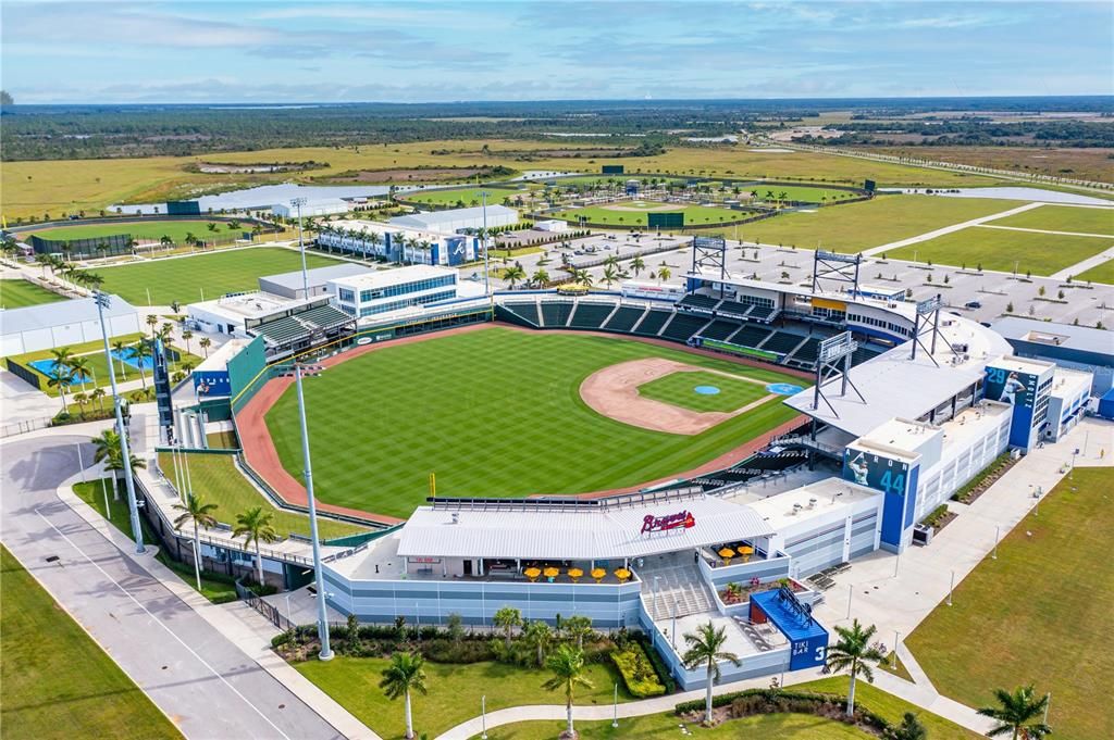 CoolToday Park, the new Spring Training Home of the Atlanta Braves