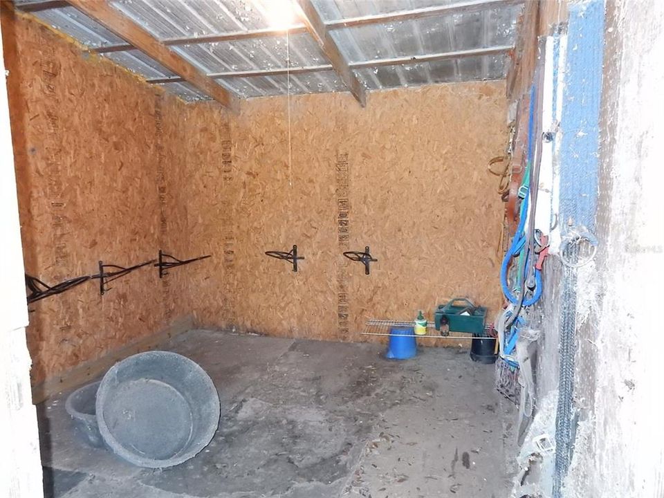 Tack room in Barn