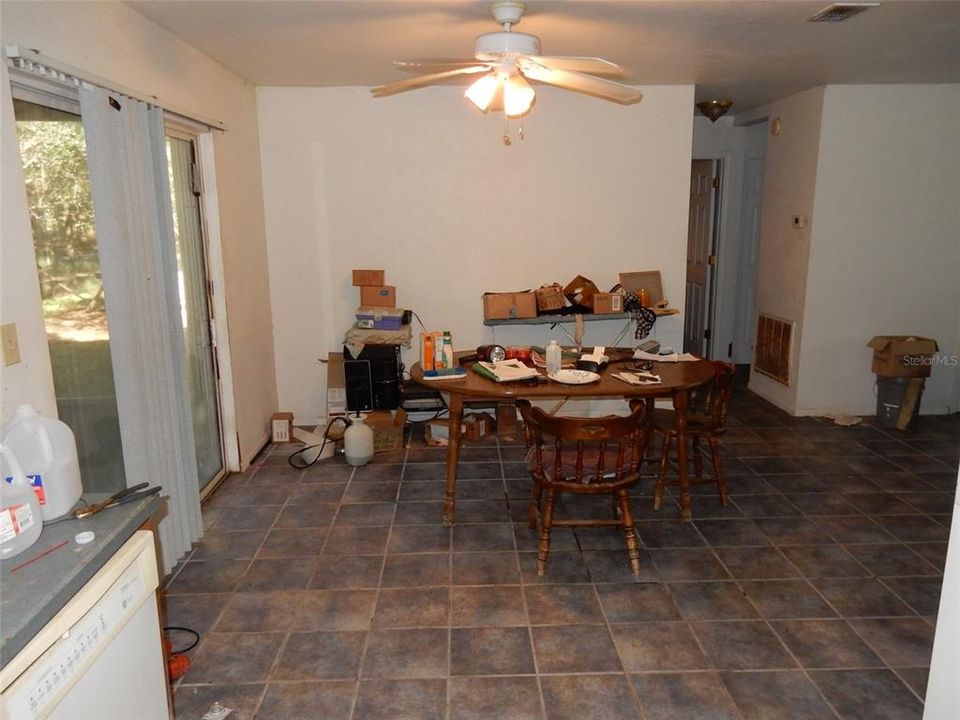 Dining area from Kitchen