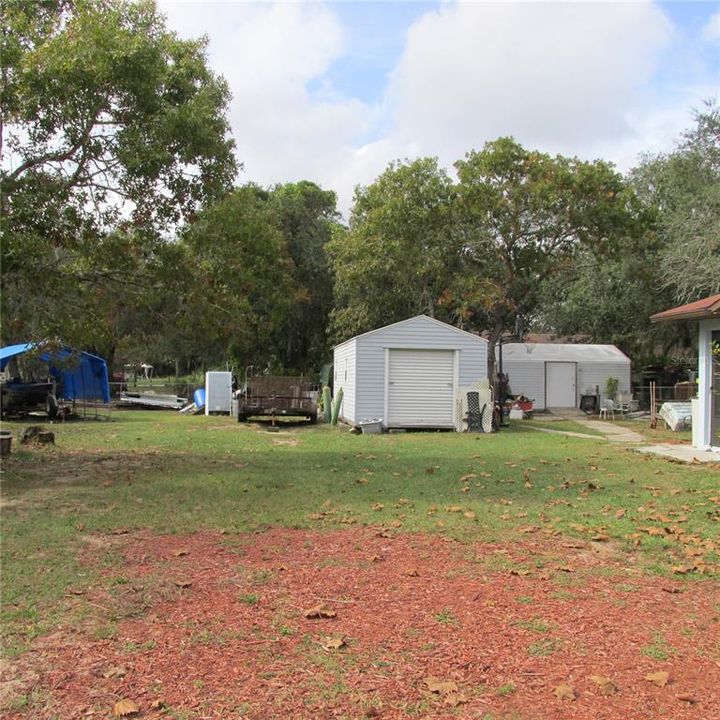 One of the sheds