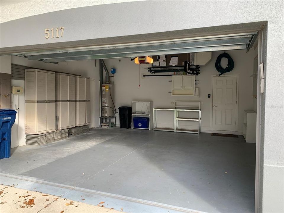 Large 2 car garage