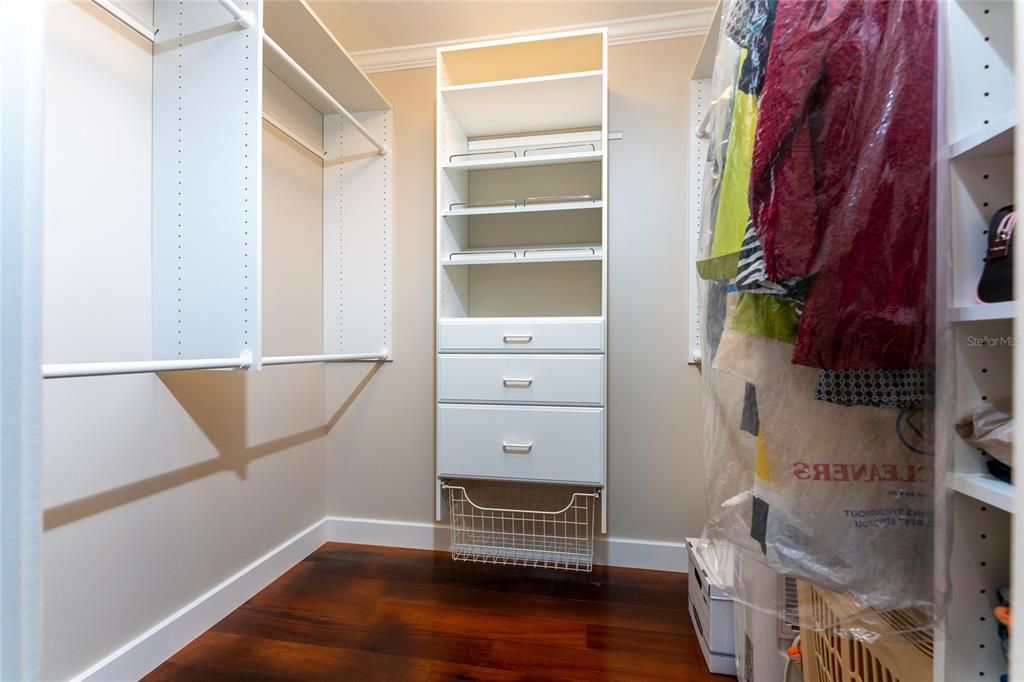 Custom Walk In Closet